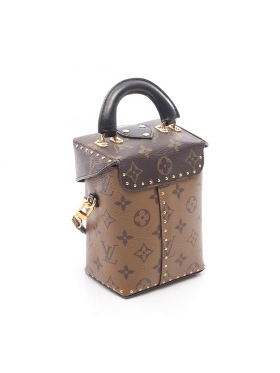 Louis Vuitton Monogram Empreinte Camera Box Handbag M11131  Louis Vuitton Handbag Camera 2-Way Leather